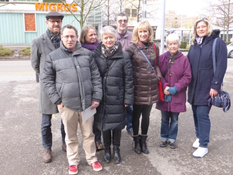 Regierungsrätin Jacqueline Fehr war anlässlich einer Wahlkampf-Veranstaltung 2015 zu Besuch bei der SP Kloten.